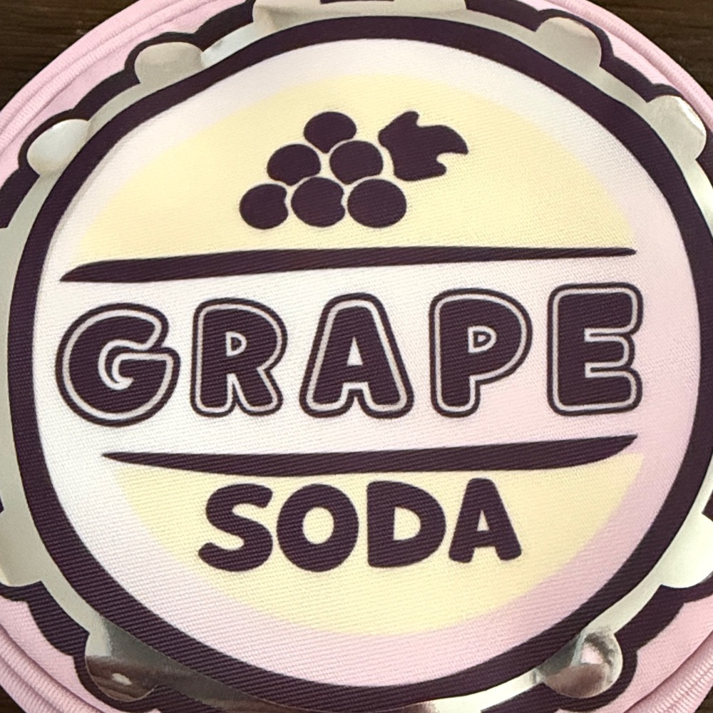 Stoney Clover Lane Pixar Up Grape Soda Circle Mini Pouch NWT - Picture 10 of 13